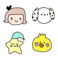 Various emoji 765 adult cute simple