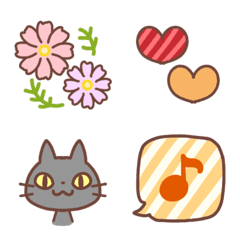 Cute autumn emoji2