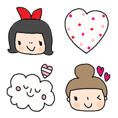 Various emoji 770 adult cute simple