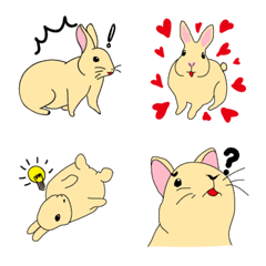 cute rabbit ! – LINE Emoji | LINE STORE