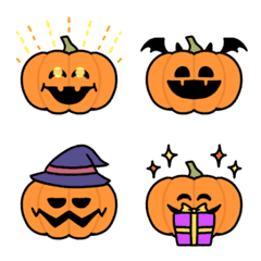 Let's use for Halloween! Pumpkin emoji