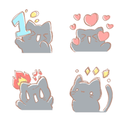 cute pastel cat