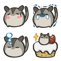 Daifuku Sugarglider character Emoji