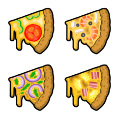 [ pizza ] Emoji unit set of all