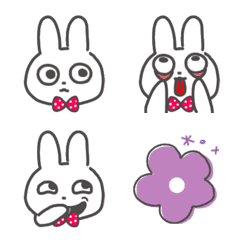 Cute  Rabbit  everyday Emoji