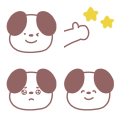 (Emoji)Simple dog