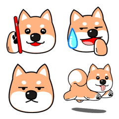Shiba Inu Dog Emoji "Shibahachirou".