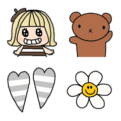 Various emoji 781 adult cute simple