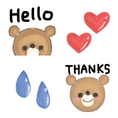 cute bears Emoji for every day