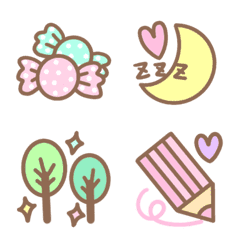 Very Sweet pastel emoji