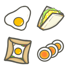 卵料理の絵文字