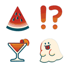 coogee's retro emoji [summer]