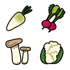 vegetables mushrooms emoji