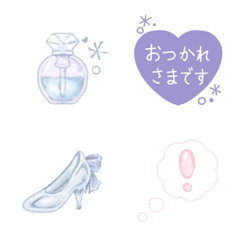 Sophisticated cute princess emoji