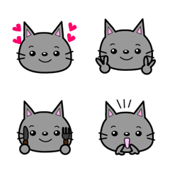 Gray cat LOVE