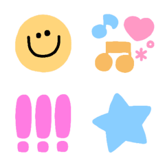 useful colorful cute emoji