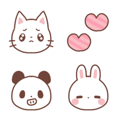 shiro doubutu emoji