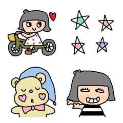 Various emoji 788 adult cute simple