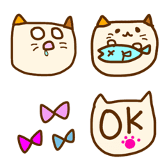 Cat's Nyan Emoji. The creator is Rita