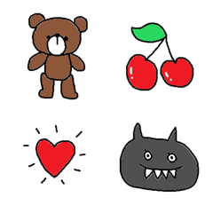 Various emoji 792 adult cute simple
