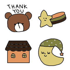 Various emoji 791 adult cute simple