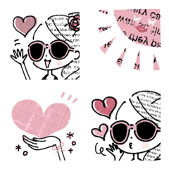 Adult girly  Oshakawa Emoji [PINK]