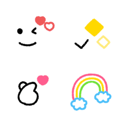 cute simple Emoji 03