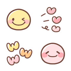 Simple cute emoji 11 – LINE Emoji | LINE STORE