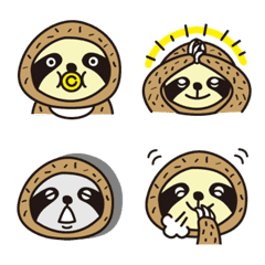 Lovely sloth LINE Emoji