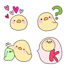 Cute chick emoji for bird lovers 1