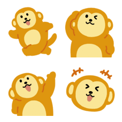 Cute monkey Emoji 3