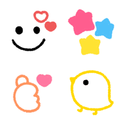 BIG  cute simple Emoji