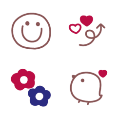 simple brown Emoji 01
