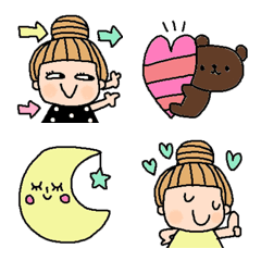 Various emoji 798 adult cute simple