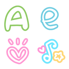 Alphabet funny cute