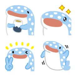 Cute Whale shark Emoji 3