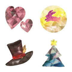 emoji/fall/winter/crystal/art/silhouette