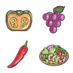 foods Emoji cute and colorful