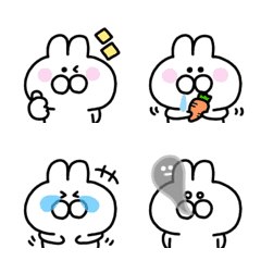 White Rabbit Emoji (9)