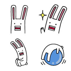 paper rabbit emoji