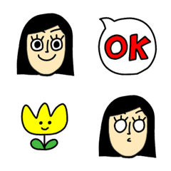 woman A emoji