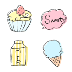 cute pastel sweets