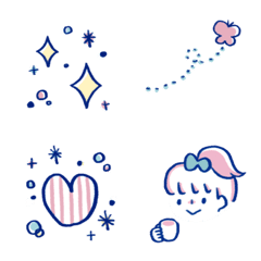Adult dream cute simple emoji