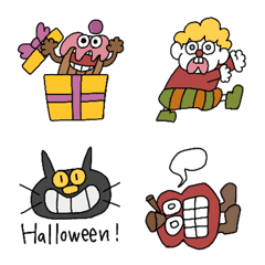 Halloweensweets Monster Emoji Line Emoji Line Store