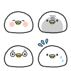 Can be used every day! Torimarukun emoji