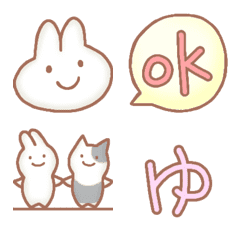 Ms.rabbit and pictograph