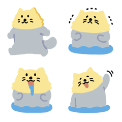 Cute sea otter Emoji 3