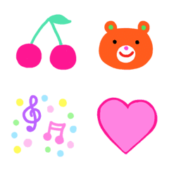 Colorful  Cute Emoji  for daily use