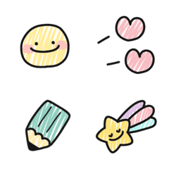 Simple cute emoji 12 – LINE Emoji | LINE STORE