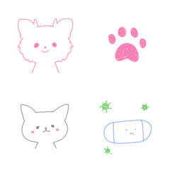 Mochuafushigi simple Emoji animal